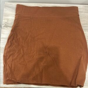 Elegant Brown Skirt